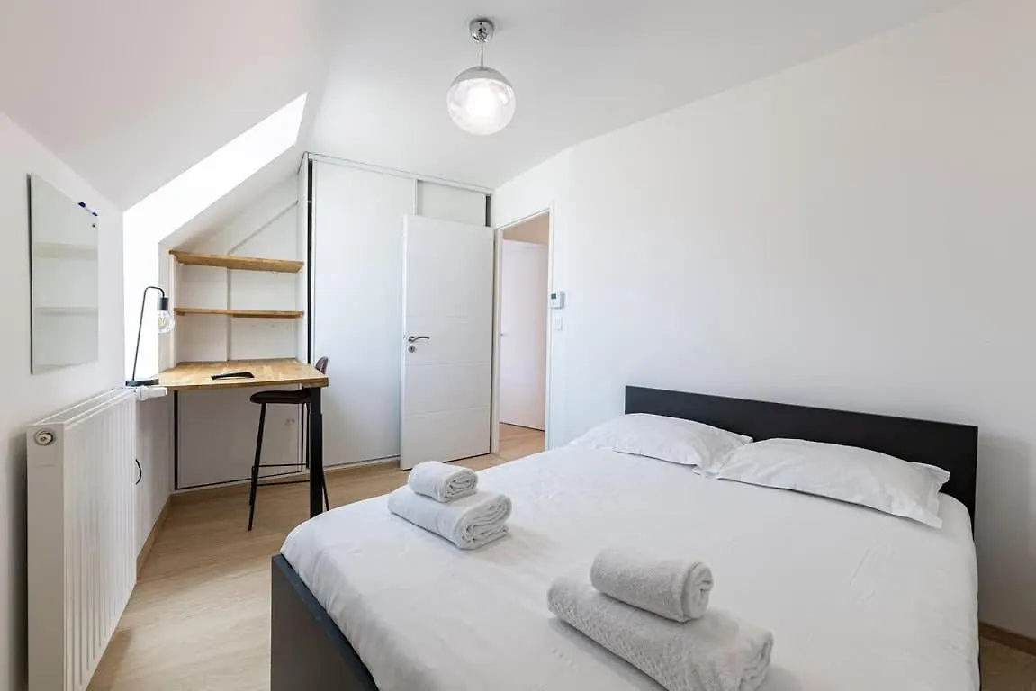 Apartamento Le Maginot, T4 De Standing, Terrasse Et Parking Rennes