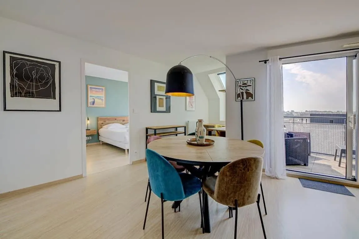Le Maginot, T4 De Standing, Terrasse Et Parking Apartment Rennes